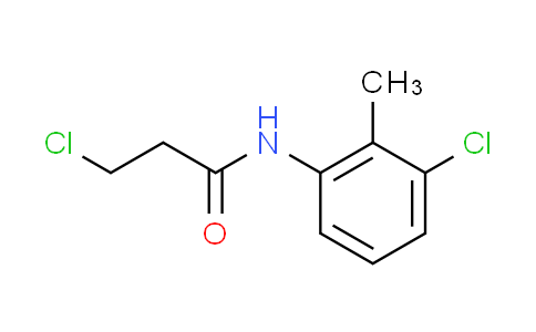 CAS No. 39494-09-2, 3-chloro-N-(3-chloro-2-methylphenyl)propanamide