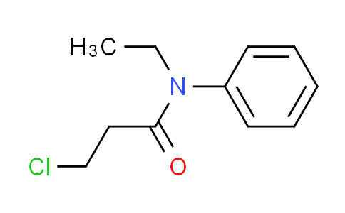 CAS No. 100129-45-1, 3-chloro-N-ethyl-N-phenylpropanamide