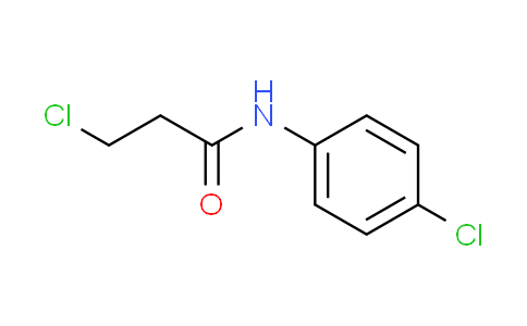 CAS No. 19314-16-0, 3-chloro-N-(4-chlorophenyl)propanamide