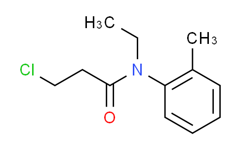 CAS No. 349098-11-9, 3-chloro-N-ethyl-N-(2-methylphenyl)propanamide