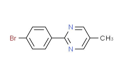 CAS No. 174720-38-8, 2-(4-bromophenyl)-5-methylpyrimidine