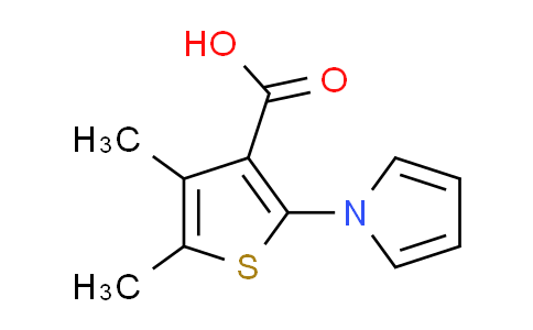 CAS No. 26176-19-2, 4,5-dimethyl-2-(1H-pyrrol-1-yl)thiophene-3-carboxylic acid
