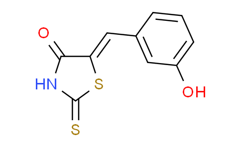 5-(3-hydroxybenzylidene)-2-thioxo-1,3-thiazolidin-4-one