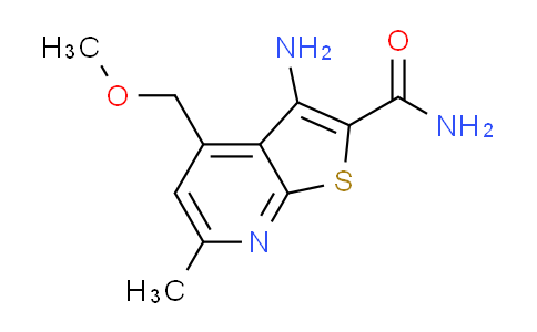 CAS No. 185430-52-8, 3-amino-4-(methoxymethyl)-6-methylthieno[2,3-b]pyridine-2-carboxamide