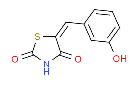 CAS No. 184840-72-0, (5E)-5-(3-hydroxybenzylidene)-1,3-thiazolidine-2,4-dione