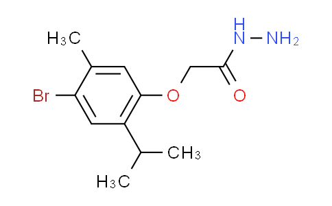CAS No. 415943-40-7, 2-(4-bromo-2-isopropyl-5-methylphenoxy)acetohydrazide