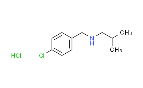 CAS No. 222846-44-8, N-(4-chlorobenzyl)-2-methyl-1-propanamine hydrochloride