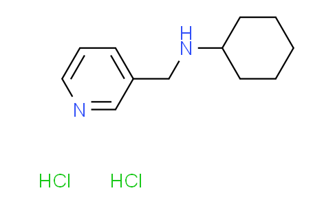 CAS No. 1158310-28-1, N-(3-pyridinylmethyl)cyclohexanamine dihydrochloride