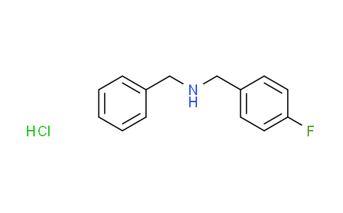 CAS No. 55097-55-7, N-benzyl-1-(4-fluorophenyl)methanamine hydrochloride