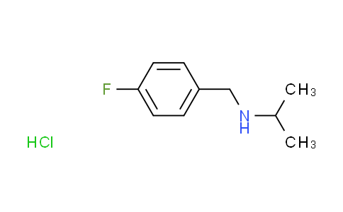 CAS No. 1158308-41-8, N-(4-fluorobenzyl)-2-propanamine hydrochloride