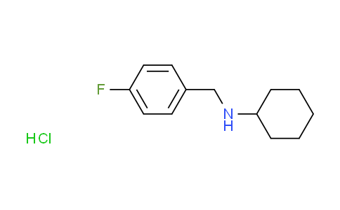 CAS No. 1609396-07-7, N-(4-fluorobenzyl)cyclohexanamine hydrochloride