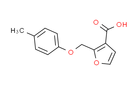 CAS No. 331670-04-3, 2-[(4-methylphenoxy)methyl]-3-furoic acid