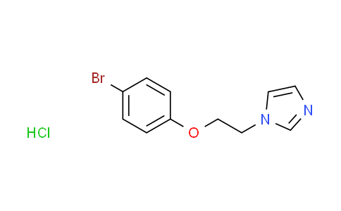 CAS No. 1609407-08-0, 1-[2-(4-bromophenoxy)ethyl]-1H-imidazole hydrochloride