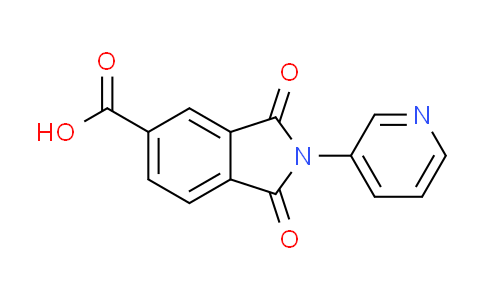 CAS No. 239807-67-1, 1,3-dioxo-2-pyridin-3-ylisoindoline-5-carboxylic acid