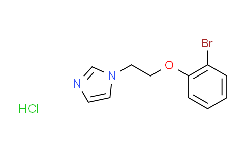 CAS No. 1609407-95-5, 1-[2-(2-bromophenoxy)ethyl]-1H-imidazole hydrochloride