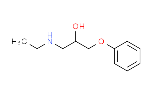 CAS No. 58461-93-1, 1-(ethylamino)-3-phenoxypropan-2-ol