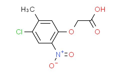 CAS No. 416885-45-5, (4-chloro-5-methyl-2-nitrophenoxy)acetic acid