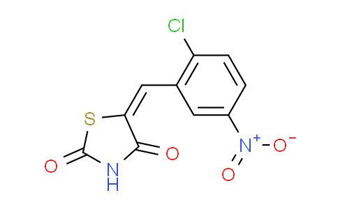 CAS No. 312608-20-1, (5E)-5-(2-chloro-5-nitrobenzylidene)-1,3-thiazolidine-2,4-dione