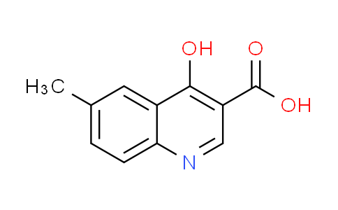 CAS No. 35973-18-3, 4-hydroxy-6-methyl-3-quinolinecarboxylic acid
