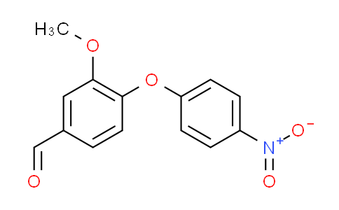 DY612452 | 166904-09-2 | 3-methoxy-4-(4-nitrophenoxy)benzaldehyde