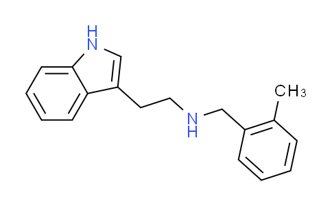 CAS No. 356092-30-3, 2-(1H-indol-3-yl)-N-(2-methylbenzyl)ethanamine
