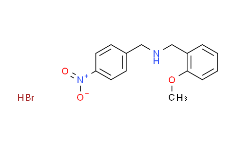 CAS No. 1609407-13-7, (2-methoxybenzyl)(4-nitrobenzyl)amine hydrobromide
