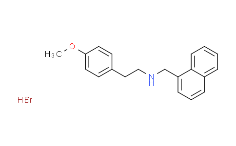 CAS No. 1609408-93-6, [2-(4-methoxyphenyl)ethyl](1-naphthylmethyl)amine hydrobromide