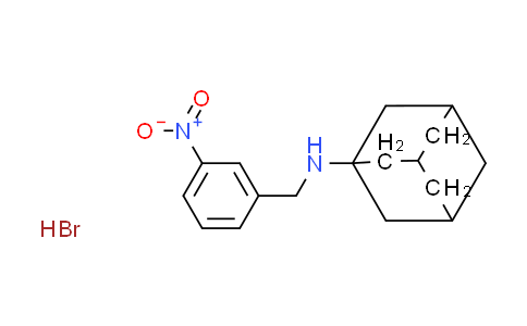 CAS No. 1609406-90-7, N-(3-nitrobenzyl)-1-adamantanamine hydrobromide