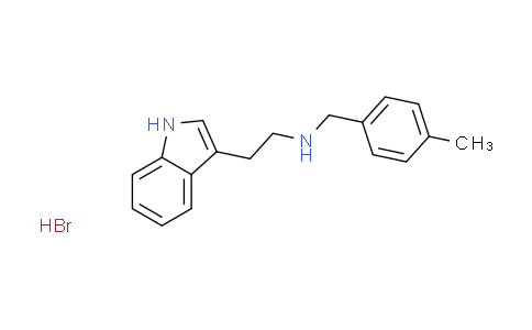 CAS No. 1609408-94-7, [2-(1H-indol-3-yl)ethyl](4-methylbenzyl)amine hydrobromide