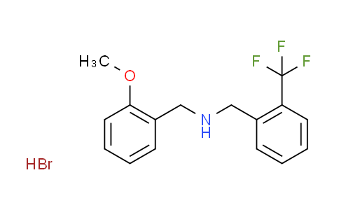 CAS No. 1609407-20-6, (2-methoxybenzyl)[2-(trifluoromethyl)benzyl]amine hydrobromide