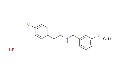 CAS No. 1609403-84-0, [2-(4-chlorophenyl)ethyl](3-methoxybenzyl)amine hydrobromide