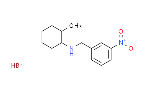 CAS No. 1609404-37-6, (2-methylcyclohexyl)(3-nitrobenzyl)amine hydrobromide