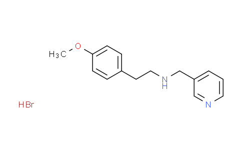 CAS No. 1609399-80-5, [2-(4-methoxyphenyl)ethyl](3-pyridinylmethyl)amine hydrobromide