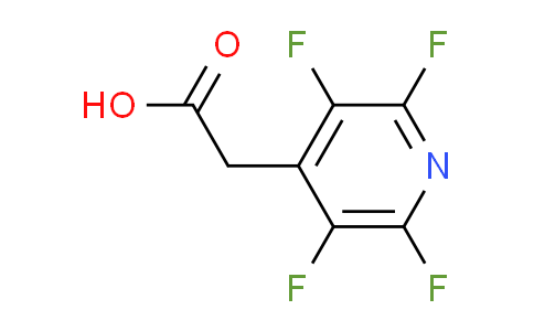 CAS No. 65697-73-6, (2,3,5,6-tetrafluoro-4-pyridinyl)acetic acid