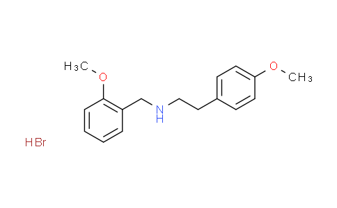 CAS No. 1609399-90-7, N-(2-methoxybenzyl)-2-(4-methoxyphenyl)ethanamine hydrobromide