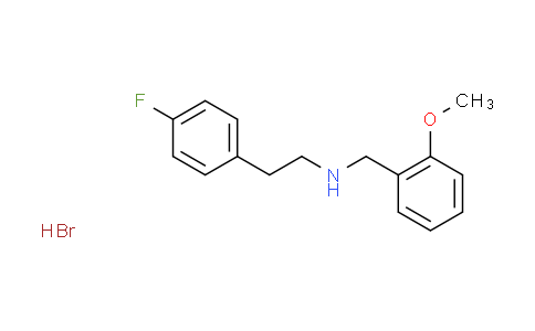 CAS No. 1609407-56-8, [2-(4-fluorophenyl)ethyl](2-methoxybenzyl)amine hydrobromide
