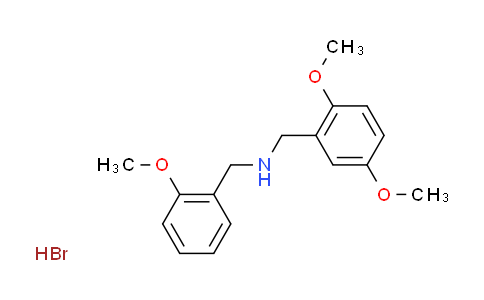 CAS No. 1609404-02-5, (2,5-dimethoxybenzyl)(2-methoxybenzyl)amine hydrobromide