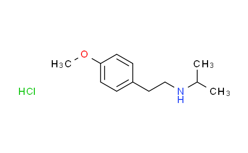CAS No. 1609407-06-8, N-[2-(4-methoxyphenyl)ethyl]-2-propanamine hydrochloride