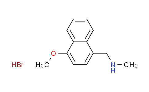 CAS No. 1609409-19-9, [(4-methoxy-1-naphthyl)methyl]methylamine hydrobromide