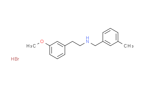 CAS No. 1609407-40-0, [2-(3-methoxyphenyl)ethyl](3-methylbenzyl)amine hydrobromide