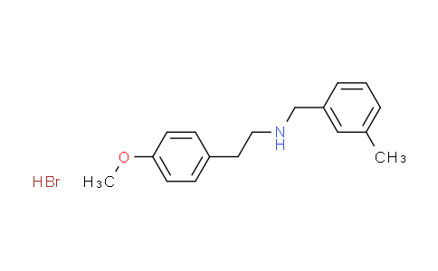 CAS No. 1609396-15-7, [2-(4-methoxyphenyl)ethyl](3-methylbenzyl)amine hydrobromide