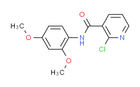 CAS No. 158094-17-8, 2-chloro-N-(2,4-dimethoxyphenyl)nicotinamide