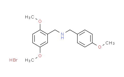 CAS No. 1609407-14-8, (2,5-dimethoxybenzyl)(4-methoxybenzyl)amine hydrobromide