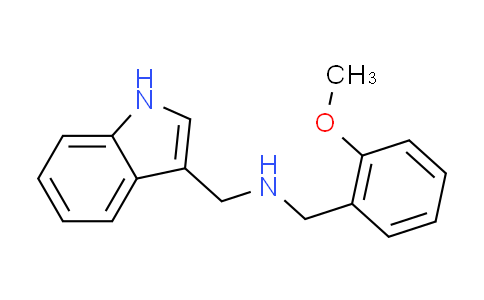 CAS No. 625409-25-8, (1H-indol-3-ylmethyl)(2-methoxybenzyl)amine
