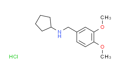 DY612578 | 210291-83-1 | N-(3,4-dimethoxybenzyl)cyclopentanamine hydrochloride