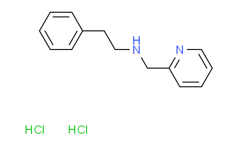 CAS No. 6525-16-2, (2-phenylethyl)(2-pyridinylmethyl)amine dihydrochloride