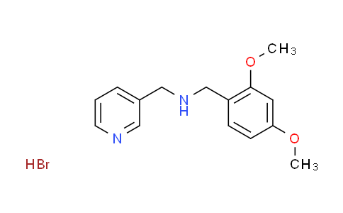 CAS No. 1609409-21-3, (2,4-dimethoxybenzyl)(3-pyridinylmethyl)amine hydrobromide