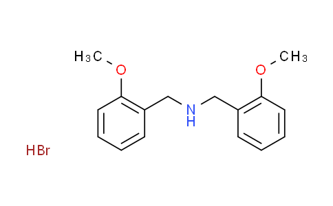 CAS No. 1609396-44-2, N-(2-methoxybenzyl)-1-(2-methoxyphenyl)methanamine hydrobromide