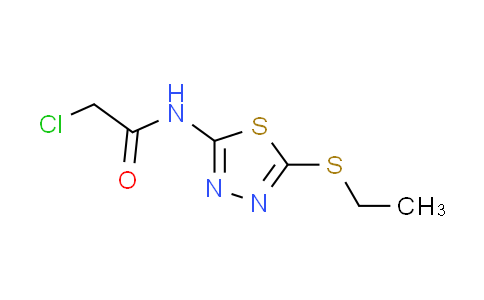 CAS No. 392239-42-8, 2-chloro-N-[5-(ethylthio)-1,3,4-thiadiazol-2-yl]acetamide