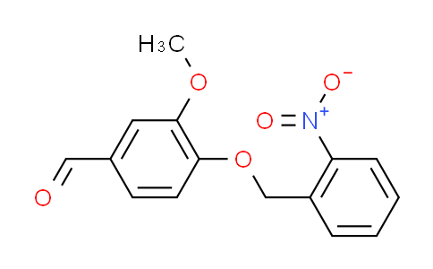 CAS No. 331463-81-1, 3-methoxy-4-[(2-nitrobenzyl)oxy]benzaldehyde